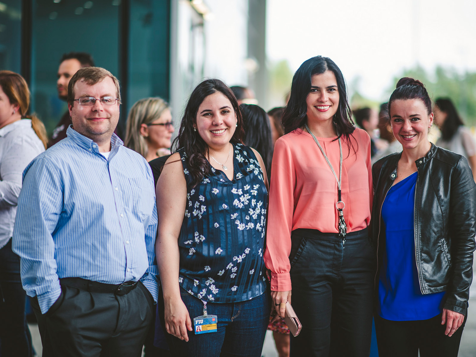 Faculty and staff at FIU